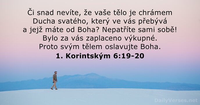 1. Korintským 6:19-20