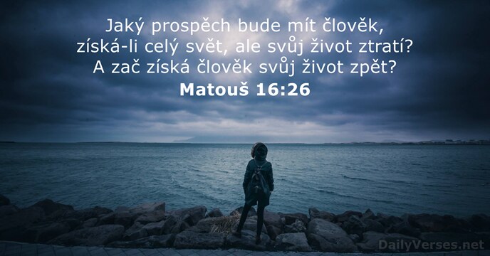 Matouš 16:26
