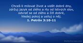 1. Petrův 3:10-11
