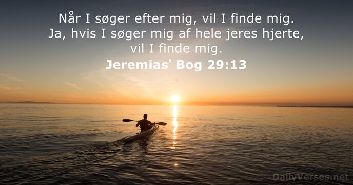 Jeremiasʼ Bog 29:13