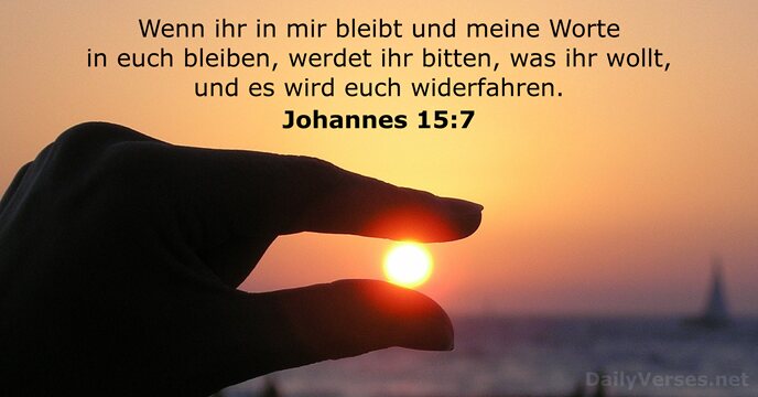 Evangelium Johannes 15 9 12
