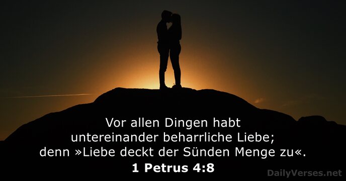 1 Petrus 4:8