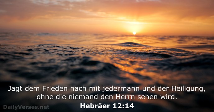Hebräer 12:14