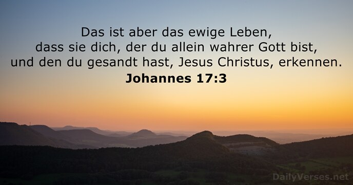 Johannes 17:3