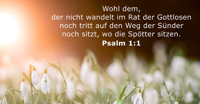 Psalm 1:1