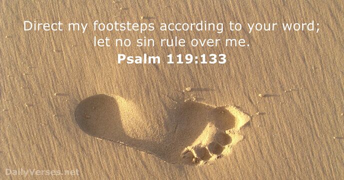 Psalm 119133 Bible Verse Of The Day 4265