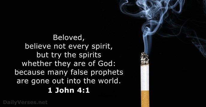 1 John 4:1