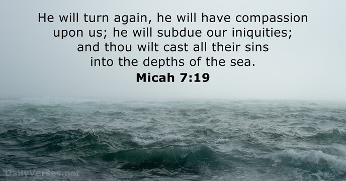 Micah 7:19