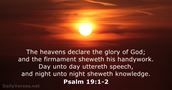 Psalm 19:1-2