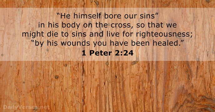 1 Peter 2:24