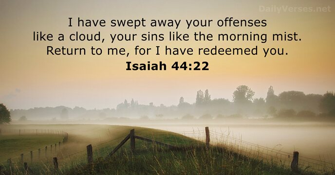 Isaiah 44:22