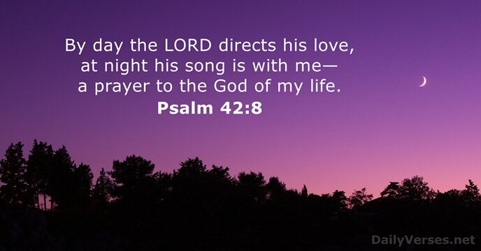 Psalm 42:8