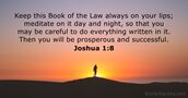 Joshua 1:8