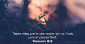 Romans 8:8