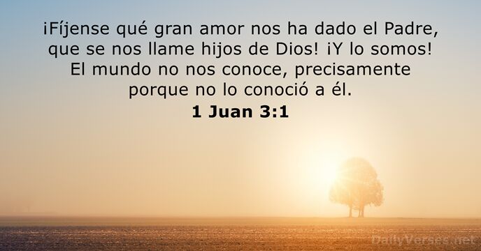 1 Juan 3:1