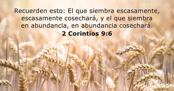 2 Corintios 9:6