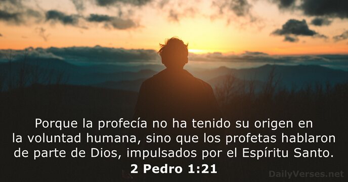 2 Pedro 1:21