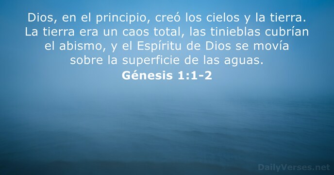 Génesis 1:1-2