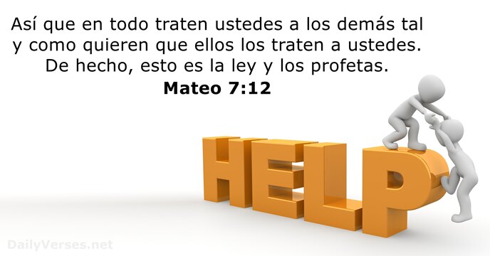 Mateo 7:12