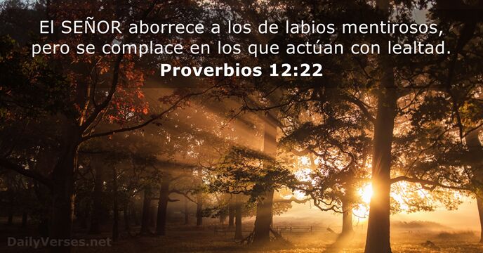 Proverbios 12:22