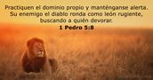 1 Pedro 5:8