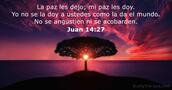 Juan 14:27