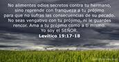 Levítico 19:17-18