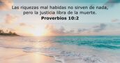 Proverbios 10:2