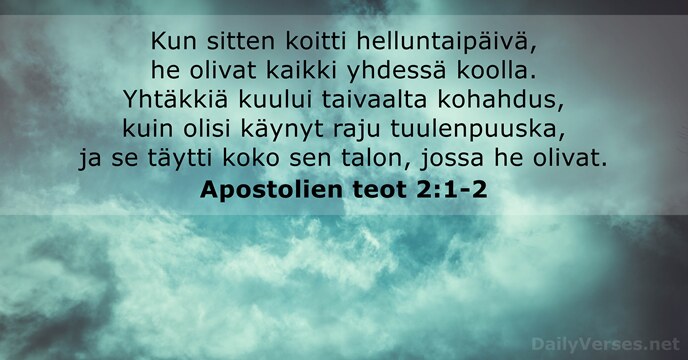 Apostolien teot 2:1-2