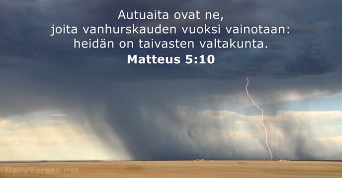 Matteus 5:10