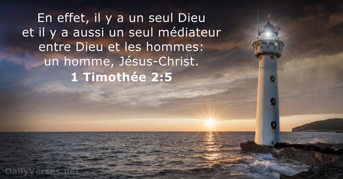 1 Timothée 2:5