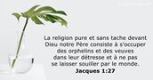 Jacques 1:27