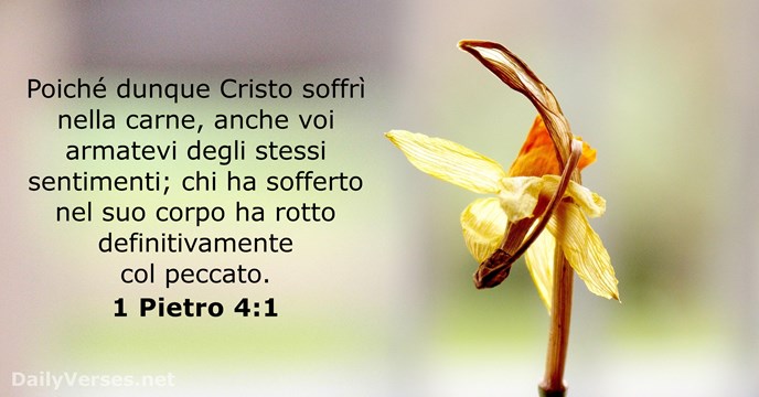 1 Pietro 4:1