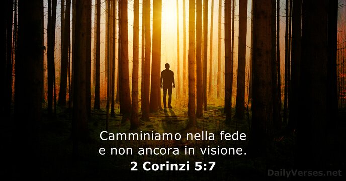 2 Corinzi 5:7