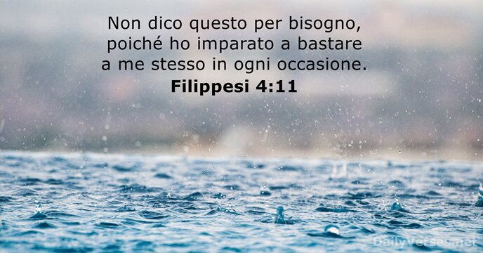 Filippesi 4:11