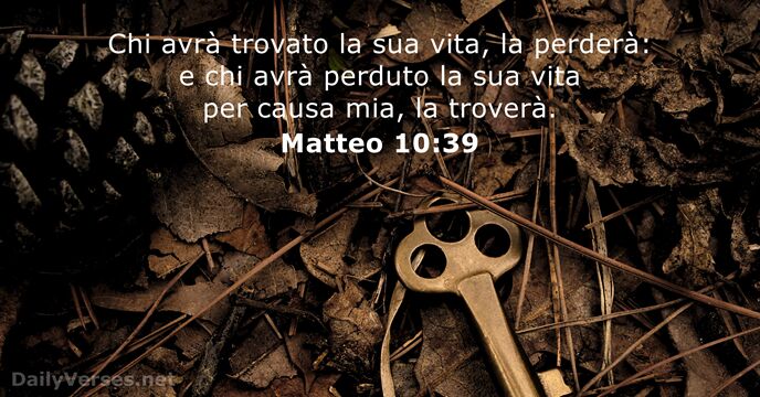 Matteo 10:39