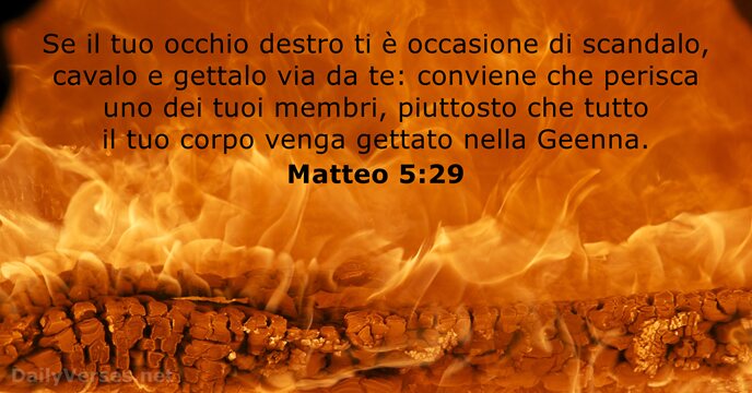 Matteo 5:29
