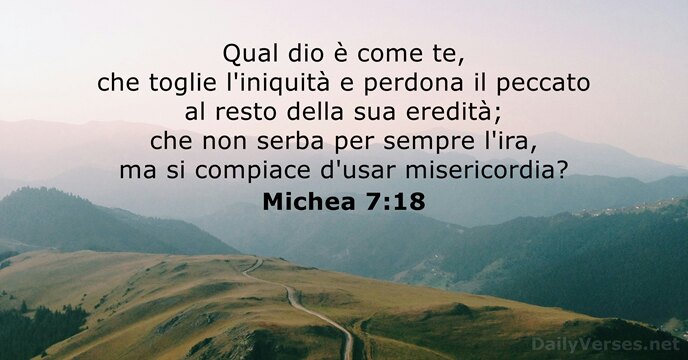 Michea 7:18