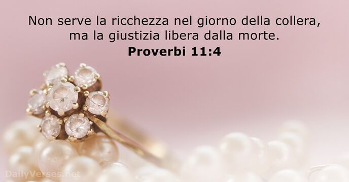 Proverbi 11:4