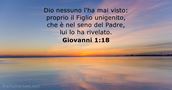 Giovanni 1:18