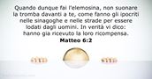 Matteo 6:2