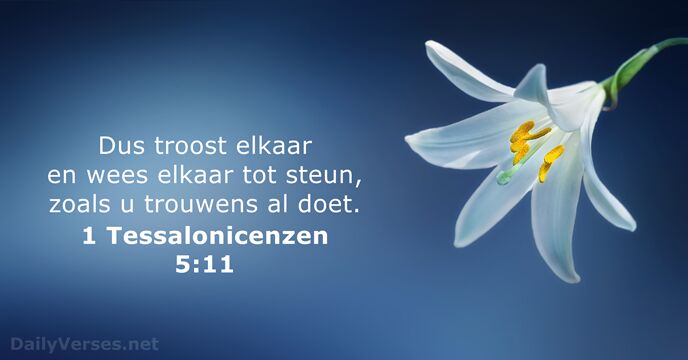 1 Tessalonicenzen 5:11