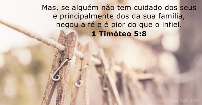 1 Timóteo 5:8