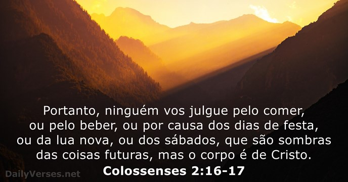Colossenses 2:16-17