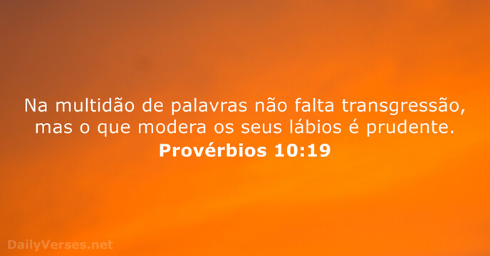 Provérbios 10:19