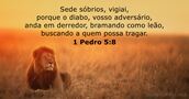 1 Pedro 5:8