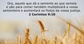 2 Coríntios 9:10