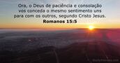 Romanos 15:5