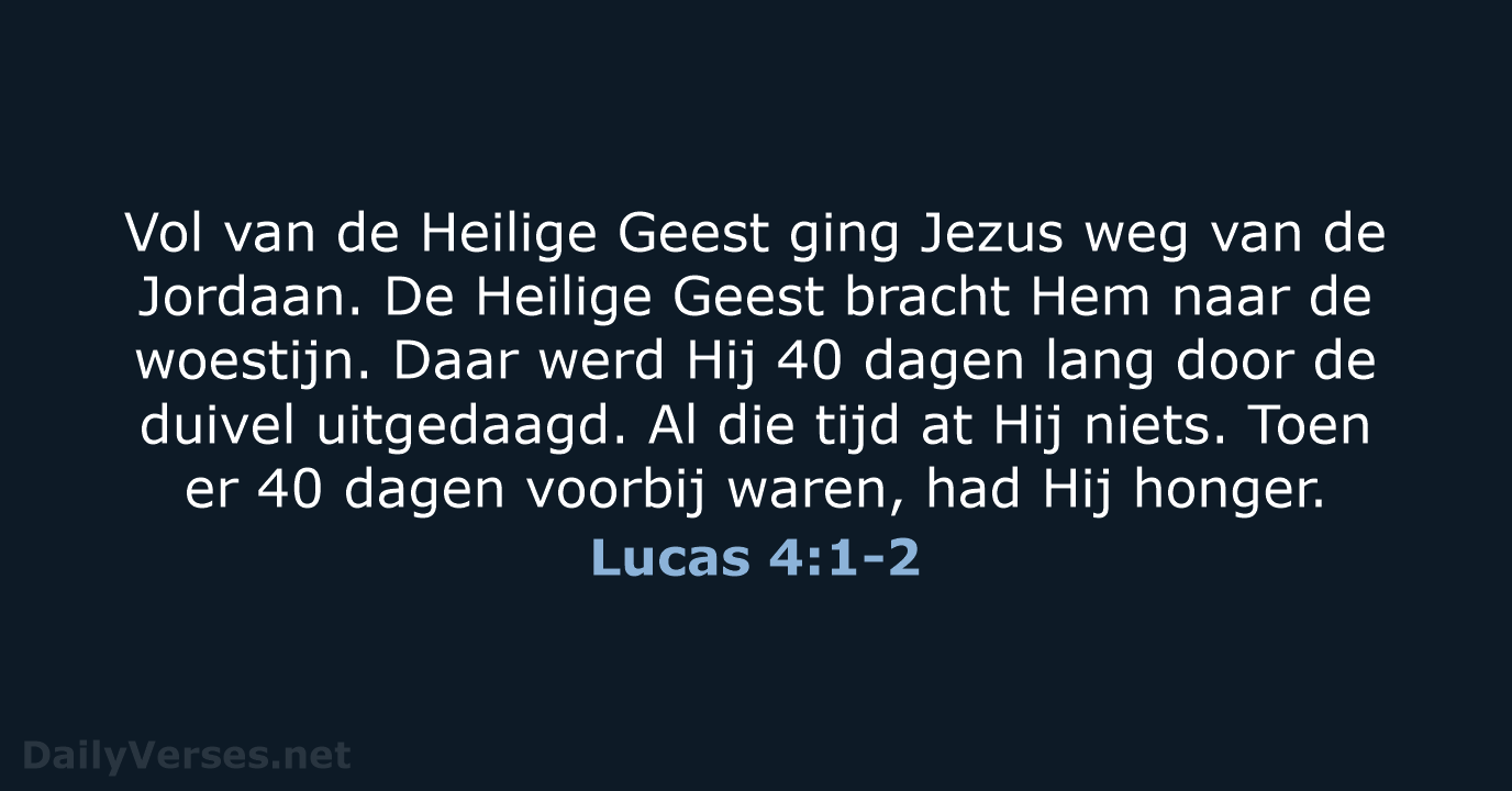 Lucas 4:1-2 - BB