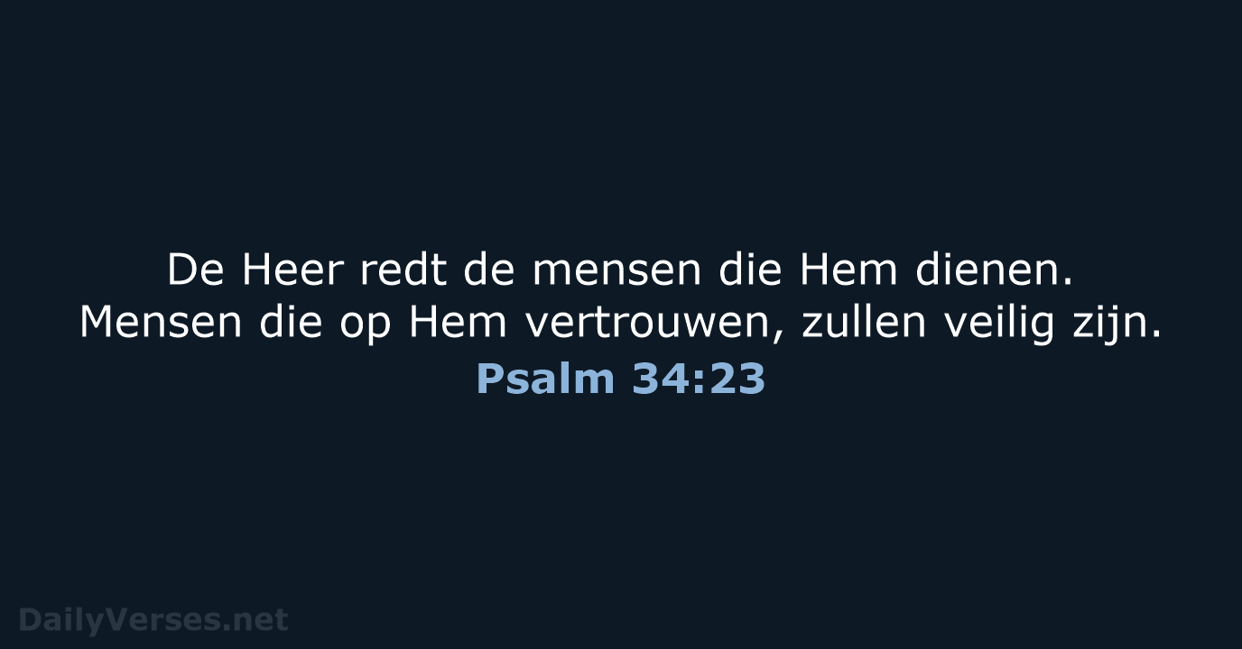 Psalm 34:23 - BB